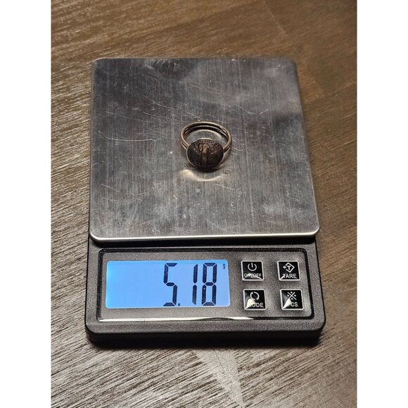 1943 Liberty Dime Ring Sterling Silver Band Size 10- 2.43g - Picture 6 of 6